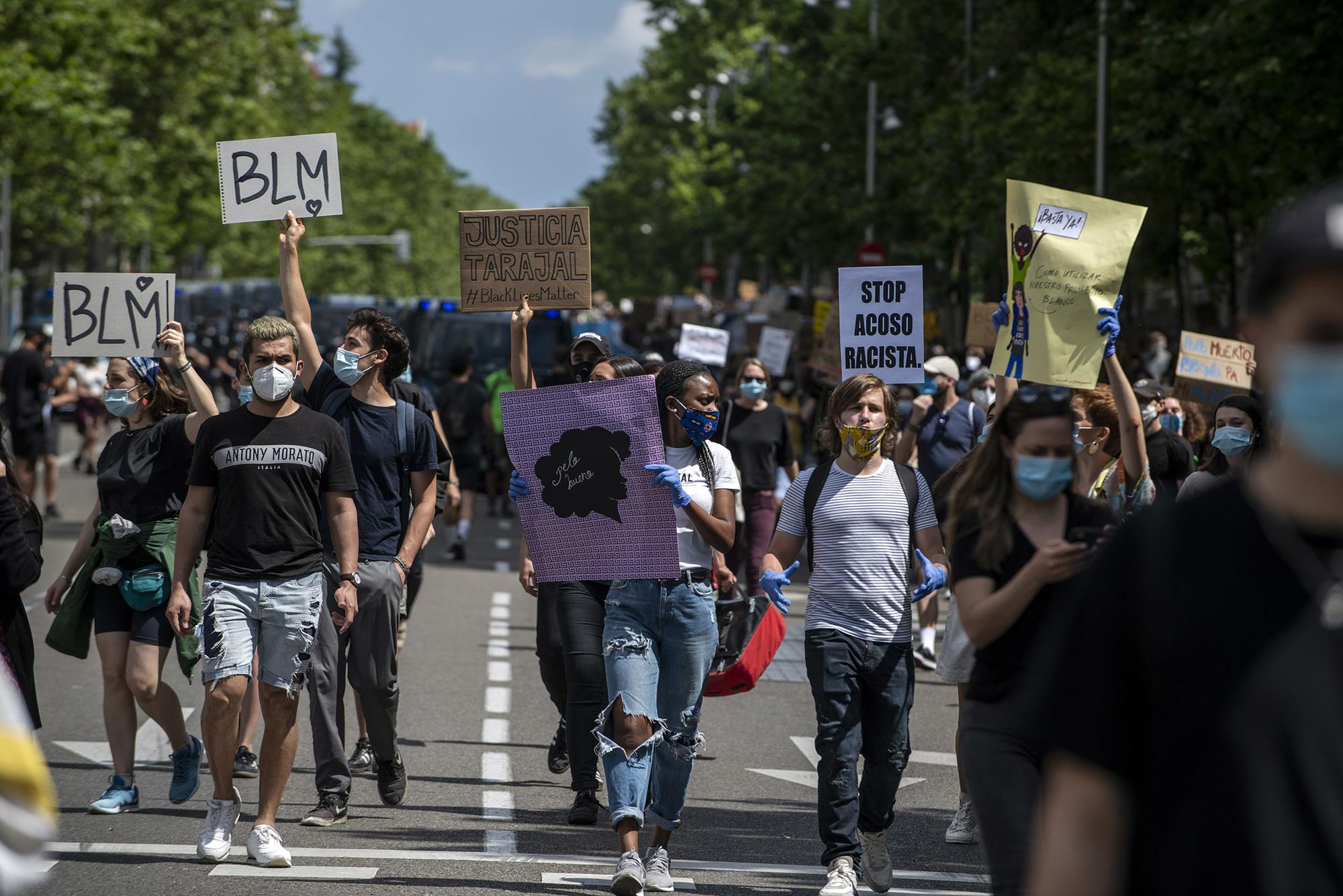 #BlackLivesMatter Madrid